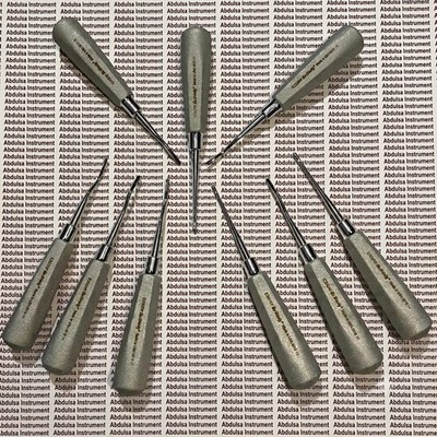 Hu-Friedy Elevator Combo No 301 302 303 Apexo E301 E302 E303 lot of 9pCs