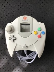 Lot Of 2 Sega Dreamcast Controller With Manual Very Clean Gray 