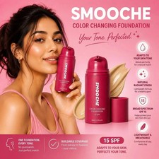 Smooche Korean Color Changing Foundation for All Skin Types Flawless Coverage
