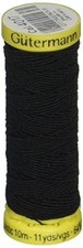 Elastic Thread 11 Yards-Black