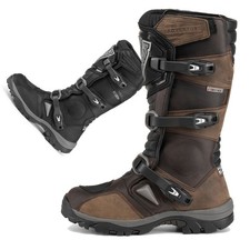 Forma Adventure Dry Motorcycle Boots Unboxed Brown Black Waterproof Adv Dual