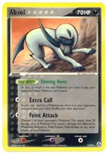 Damaged Absol - 15/92 - Rare Pokemon Legend Maker on eBay