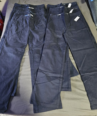Bundle of 7 Old Navy Boys XL Straight Leg Pants Built in Flex (3 New,4 Preowned)