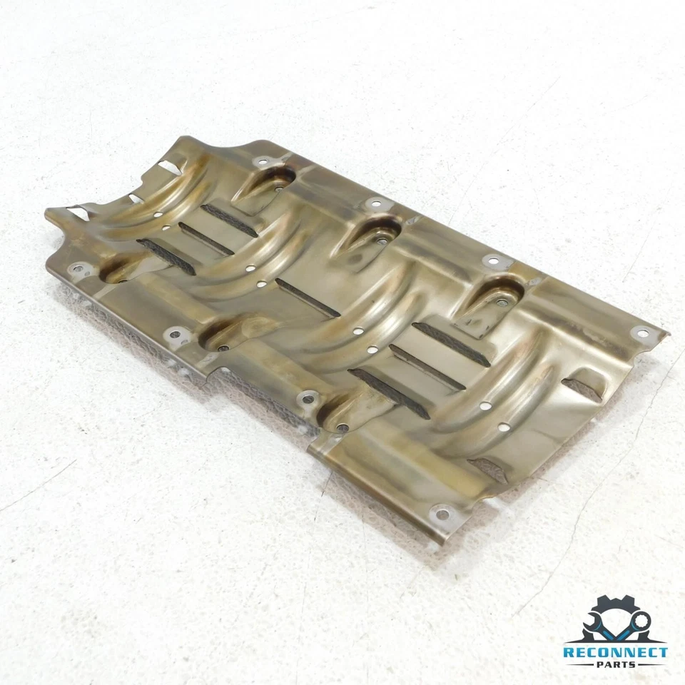 05-09 Range Rover Sport LR3 L320 cárter de aceite del motor deflector bandeja de viento placa OEM Foto 4 de 4