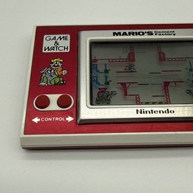 Nintendo Mario&rsquo;s Cement Factory Game & Watch - Working