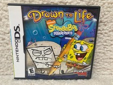 Drawn to Life: SpongeBob SquarePants Edition Nintendo DS 2008 Complete