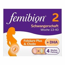Femibion 2 Schwangerschaft+Folsäure  2x28 Stück , PZN: 15199993