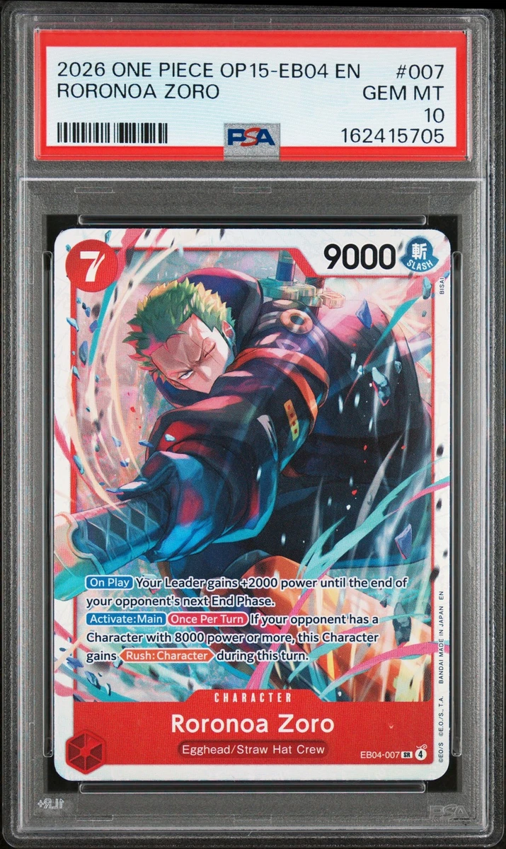 25+ Roronoa Zoro EB04-007 Adventure on Kami's Island for sale