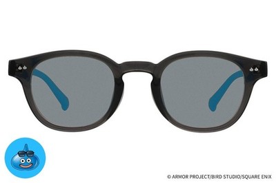 DRAGON QUEST × Zoff Sunglasses Slime Model Gray Japan New Pre