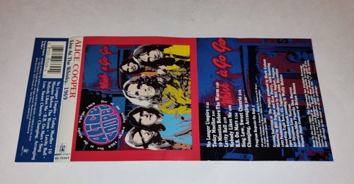 Alice Cooper Live at The Whiskey a-go-go 1969 Audio Cassette Tape 1992 R4 70369 - Picture 5 of 6