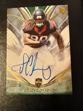  2014 Topps Supreme Jadeveon Clowney On Card Auto RC #9/10