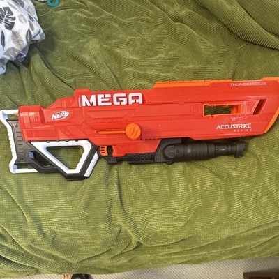 NERF N-Strike Mega AccuStrike Thunderhawk Foam Dart Blaster Orange B8086 2017