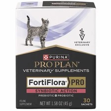 Purina FortiFlora PRO Feline Prebiotic Probiotic Supplement 30 Sachets