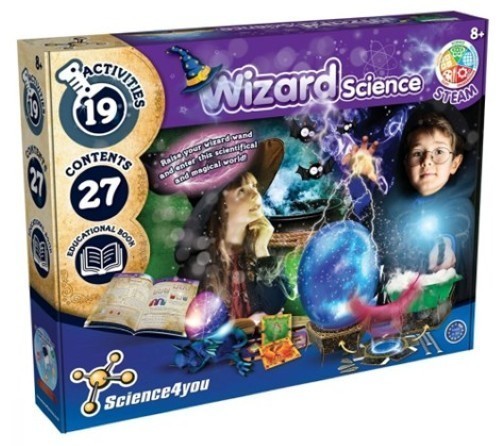 SCIENCE4YOU WIZARD SCIENCE KIT 19 EDUCATIONAL ACTIVITIES STEAM BRAND NEW SEALED