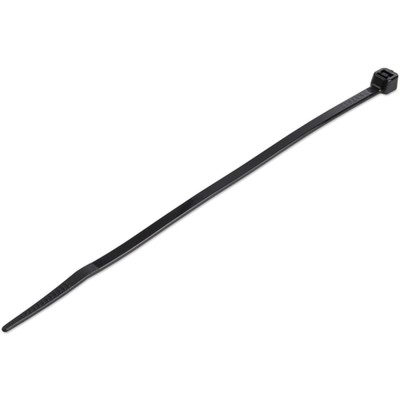 100 Pack 6 Cable Ties -black STARTECH CBMZT6B (0065030890670)