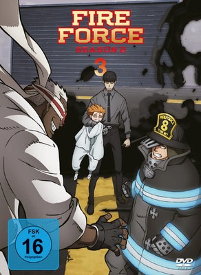 Fire Force - Staffel 2 Vol.3 | Japan | Tatsuma Minamikawa | Deutsch | DVD | DVD
