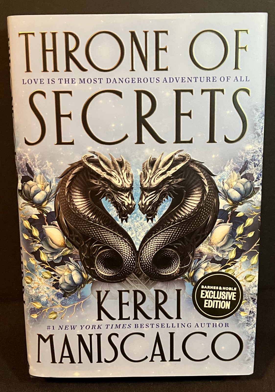 Throne of Secrets (Kerri Maniscalco; Hardcover, 2024) Barnes & Noble Edition