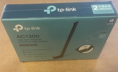 TP-LINK AC1300 HIGH GAIN WIRELESS DUAL BAND USB ADAPTER ARCHER T3U PLUS NEW
