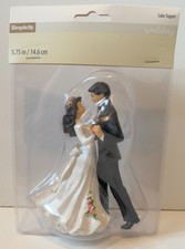 Wilton Wedding Cake Topper Bride and Groom First Dance Figurine New NIP 5.75"
