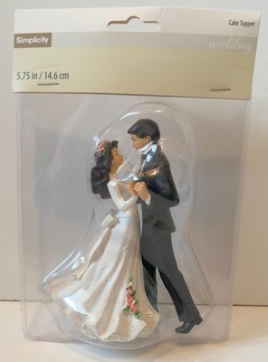 Wilton Wedding Cake Topper Bride and Groom First Dance Figurine New NIP 5.75''