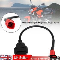 OBD2 Motorrad-Kabel FüR Honda 6 Pin Stecker Diagnosekabel Zu 16 Pin Adapter UK