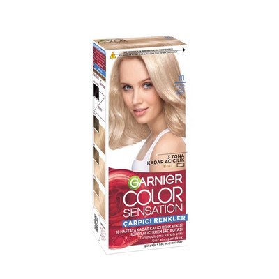 Garnier Stunning Colors Hair Dye 111 Extra Light Silver Blonde
