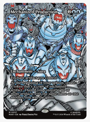 Mechanized Production (Borderless) Marvel Universe Eternal-Legal Regular