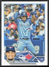 2023 Topps Santiago Espinal Toronto Blue Jays #324