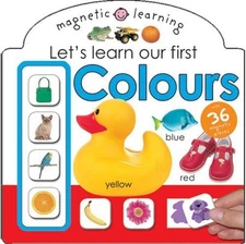 Magnetic Learning - Colours by Priddy, Roger Hardback Book The Fast Free