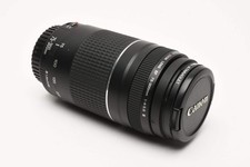 Canon EF 75-300mm f4-5.6 III Telephoto zoom lens, caps, UV, Tested