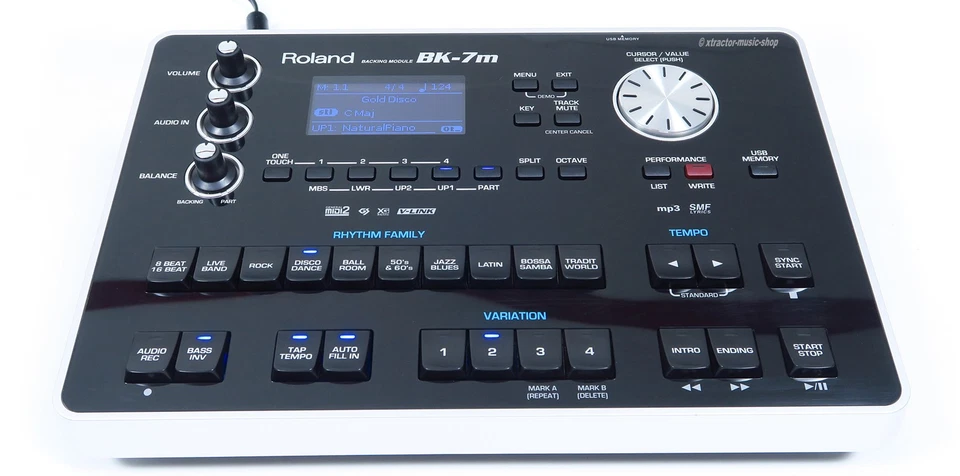 ROLAND BK-7M Begleitmodul Arranger Begleit Soundmodul + Zubehör + 1 JAHR GEWÄHR✅