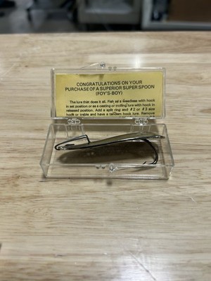 Foy's Boy Superior Super Spoon Spring Loaded Weedless Vintage Jig Lure ...