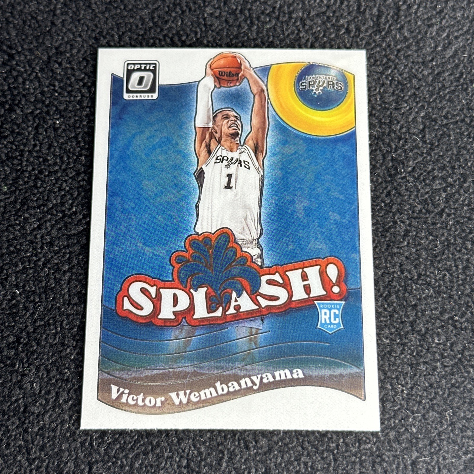 2023-24 Panini Donruss Optic Splash! #6 Victor Wembanyama RC San Antonio Spurs