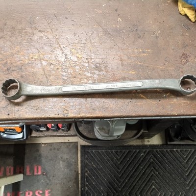 Vintage VLCHEK Double Box-End Wrench 1 1/2  X 1 7/16  WBH4648