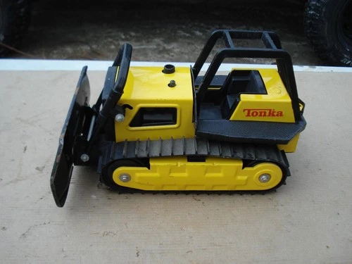Vintage Tonka 1980's Tonka Dozer Pressed Steel No. 51054 Construction Vehicle