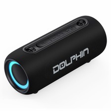 LX-30 Water-Resistant Portable Bluetooth  Speakerphone with RGB Lights and...