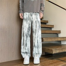 Men Casual Sports Pants Workout Baggy Sweatpant Cargo Trousers