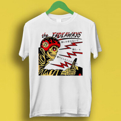 The Fadeaways Racing Skeleton Garage Punk RocK cooles Geschenk Tee T-Shirt 8007