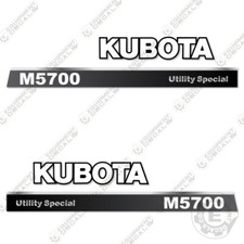 Fits Kubota M5700 Decal Kit Tractor Decals (Utility Special) - 7 YEAR 3M VINYL!