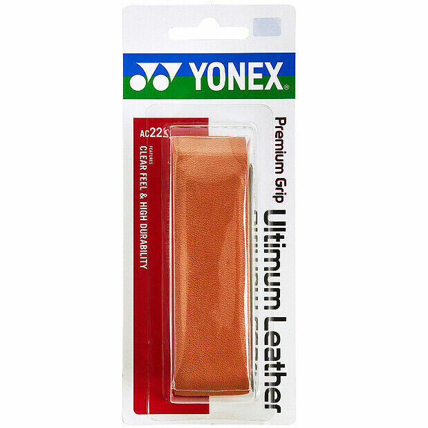 Yonex Ultimum Leather Premium Racquet Grip Tennis Racket Tape Brown 1pc Ac221 For Sale Online Ebay
