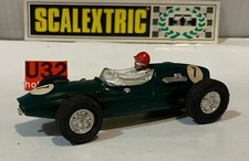 Slot Car SCX Scalextric Exin CF 1 Cooper 7 F1 Fixed Green Guide