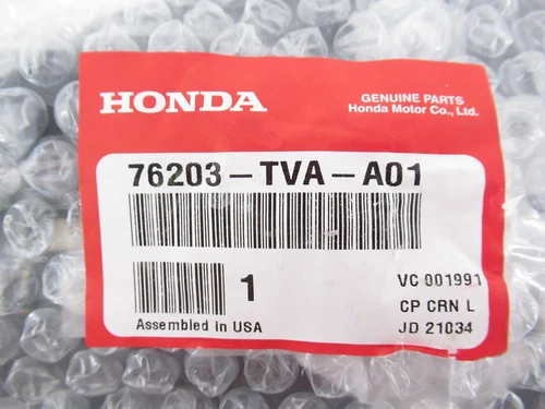 Genuine OEM Honda 76203-TVA-A01 Passenger Side Mirror Glass 2018-2022 Accord