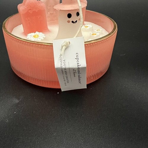 Vela Fantasma Halloween Velas Perfumadas Rosa Soja Blanco Fantasma Viral TJMaxx - Imagen 2 de 4