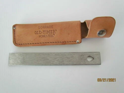 Manija de cuero Schrade de cuchillos, espadas y Cuchillas de colección Piedras