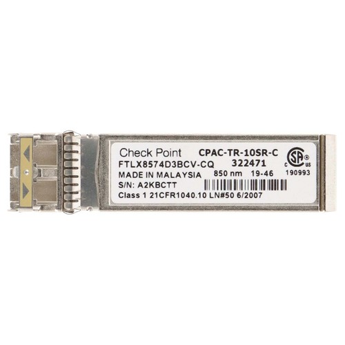 Check Point Tranceiver Modul 10GBASE-SR 10GbE SFP+ LC - CPAC-TR-10SR-C - Bild 7 von 7