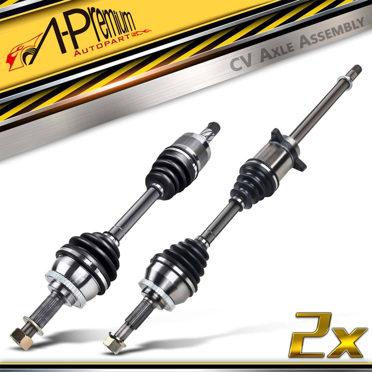 Cv Axle Shaft A-Premium Assembly Compatible With Ford Fusion 2010