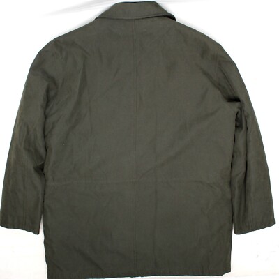 Brooks Brothers Winter Coat Mens L Dark Green Shell Removable Wool Brooks Brothers Winter Coat Mens L Dark Green Shell Removable Wool