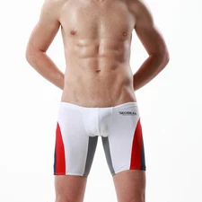 SEOBEAN Sexy Beach Swimwear Boxers Swimming Swim Trunks Board Shorts for men