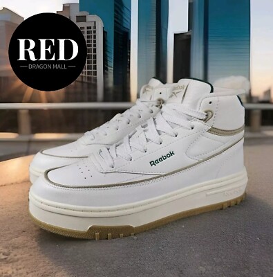 Reebok Lifestyle Club C Geo Mid Shoes - Women's Size 10