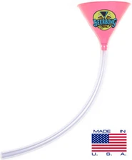 Large Beer Bong Funnel (2’ Long) Fun for Tailgating | Pink Funnel | Made in USA